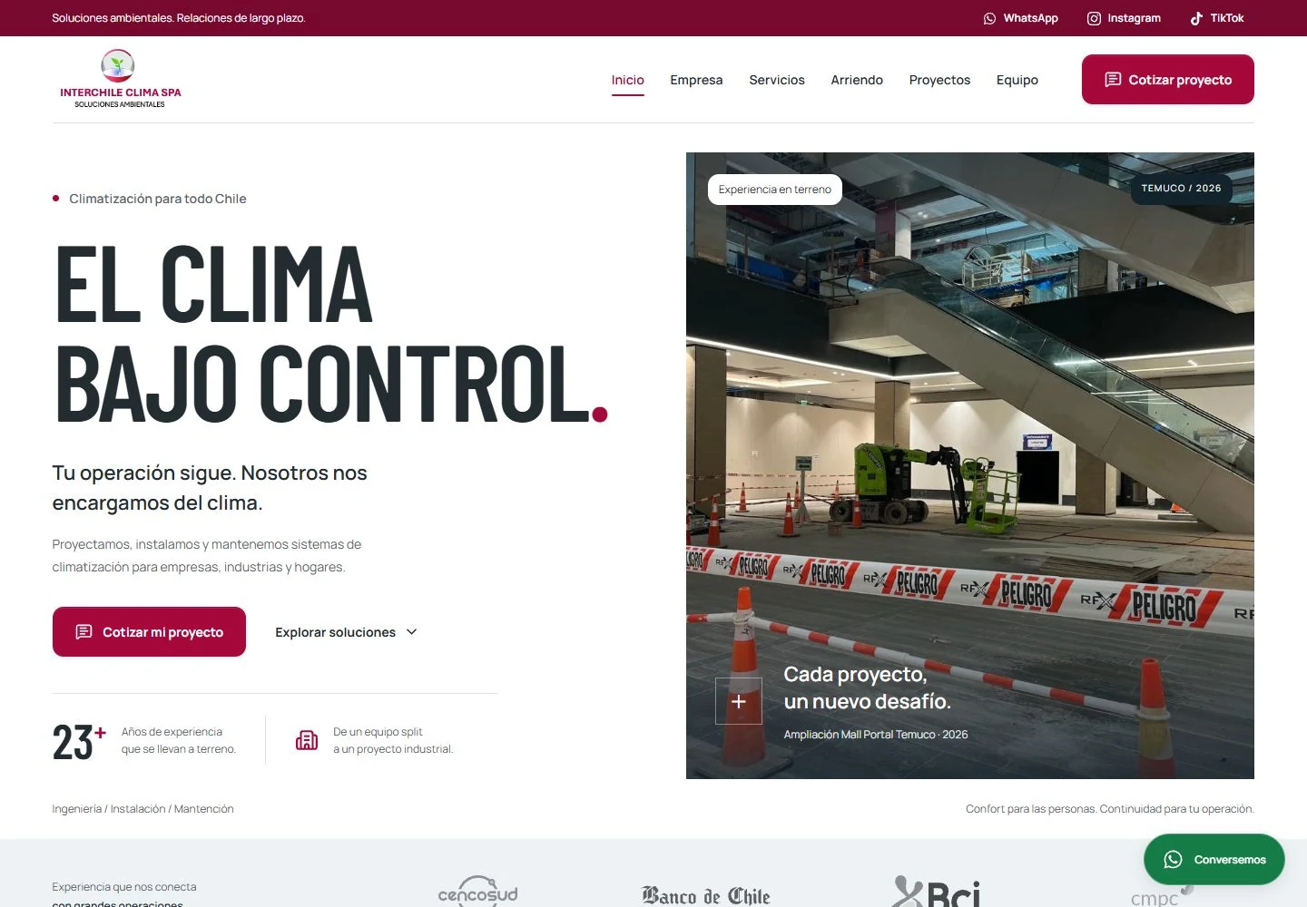 Proyecto Inter Chile Clima